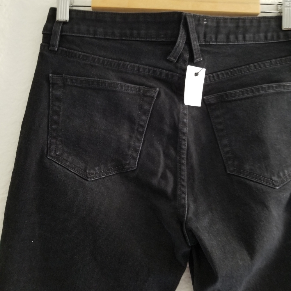 Slvrlake Crystal Bootcut Leg Jeans Size 28 Black - Picture 5 of 9